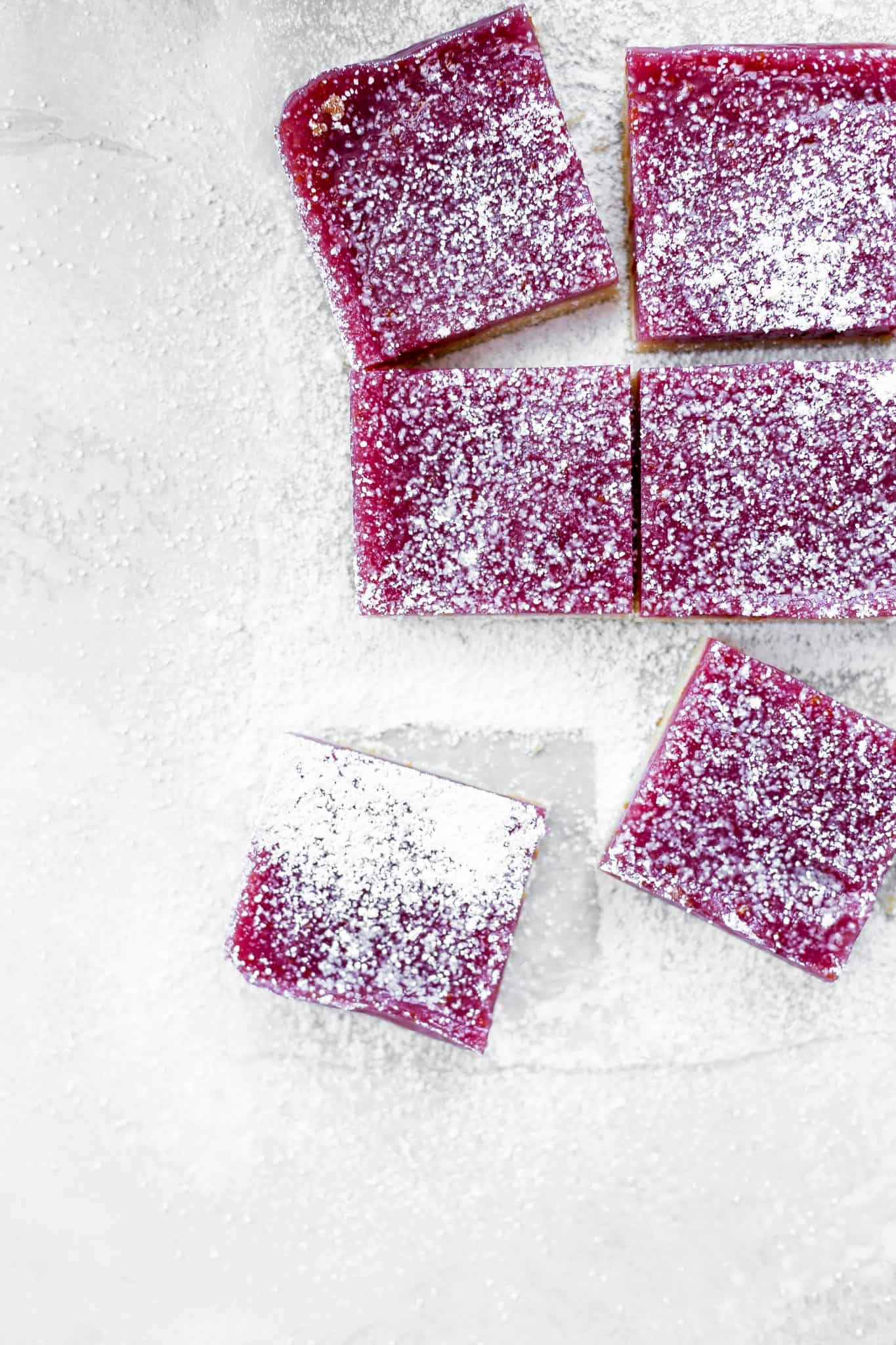 Vegan Blood Orange Bars