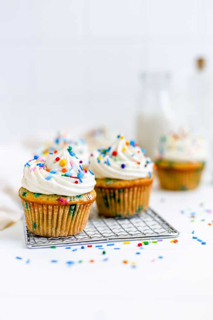 Vegan Confetti Cupcakes Censored Baker