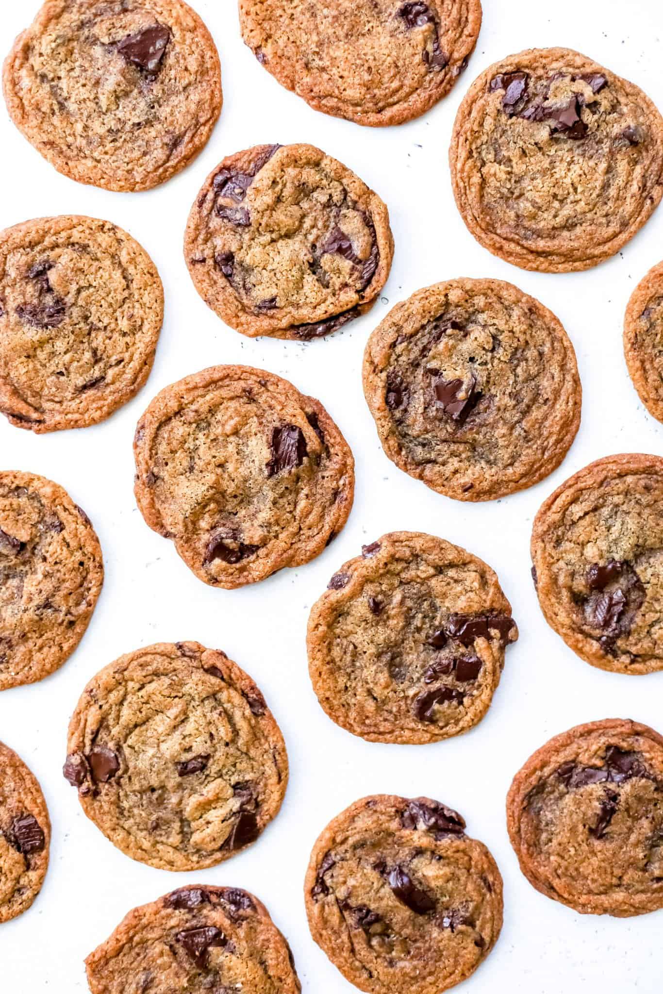 Vegan Toffee Chocolate Chip Cookies