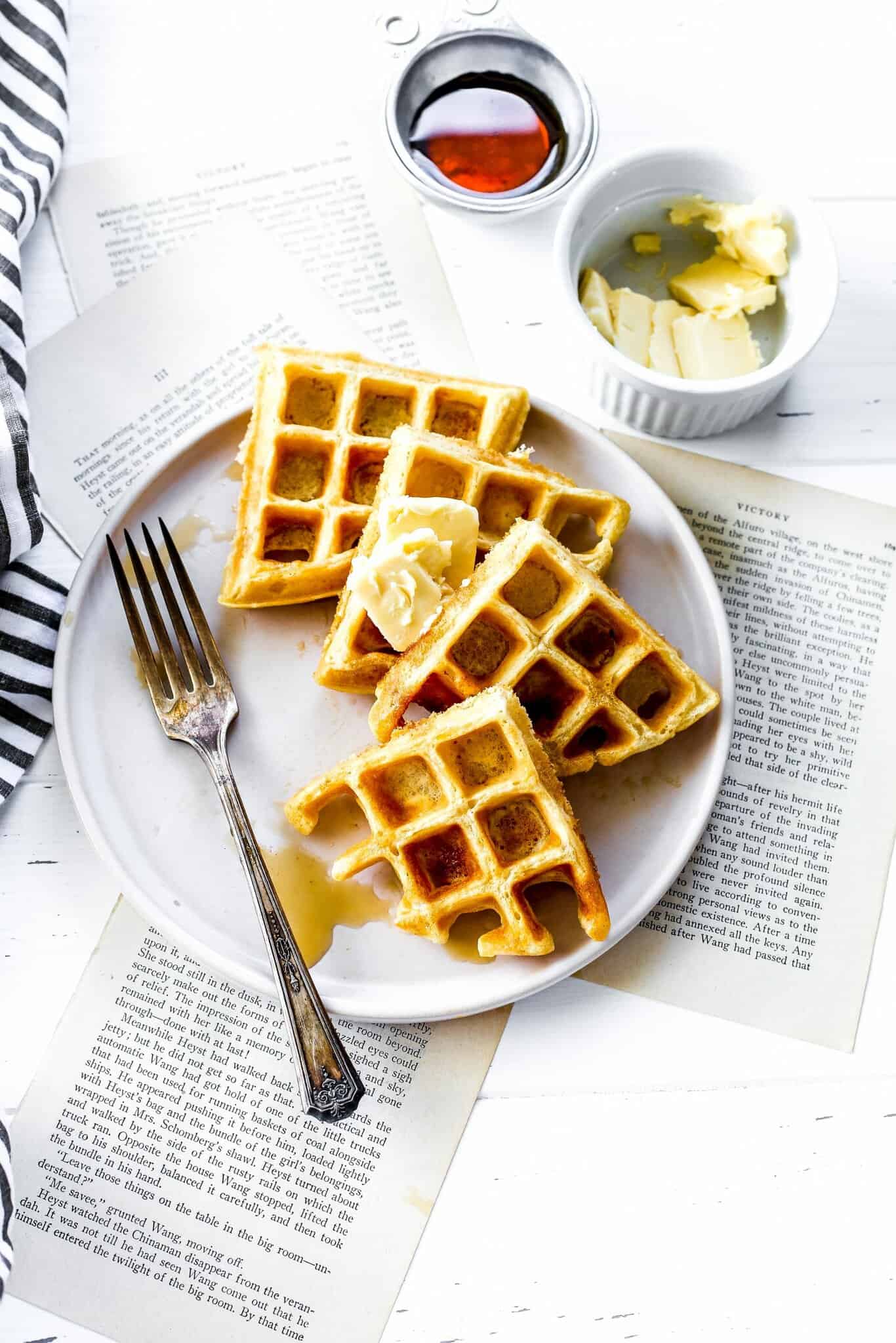 Vegan Belgian Waffles