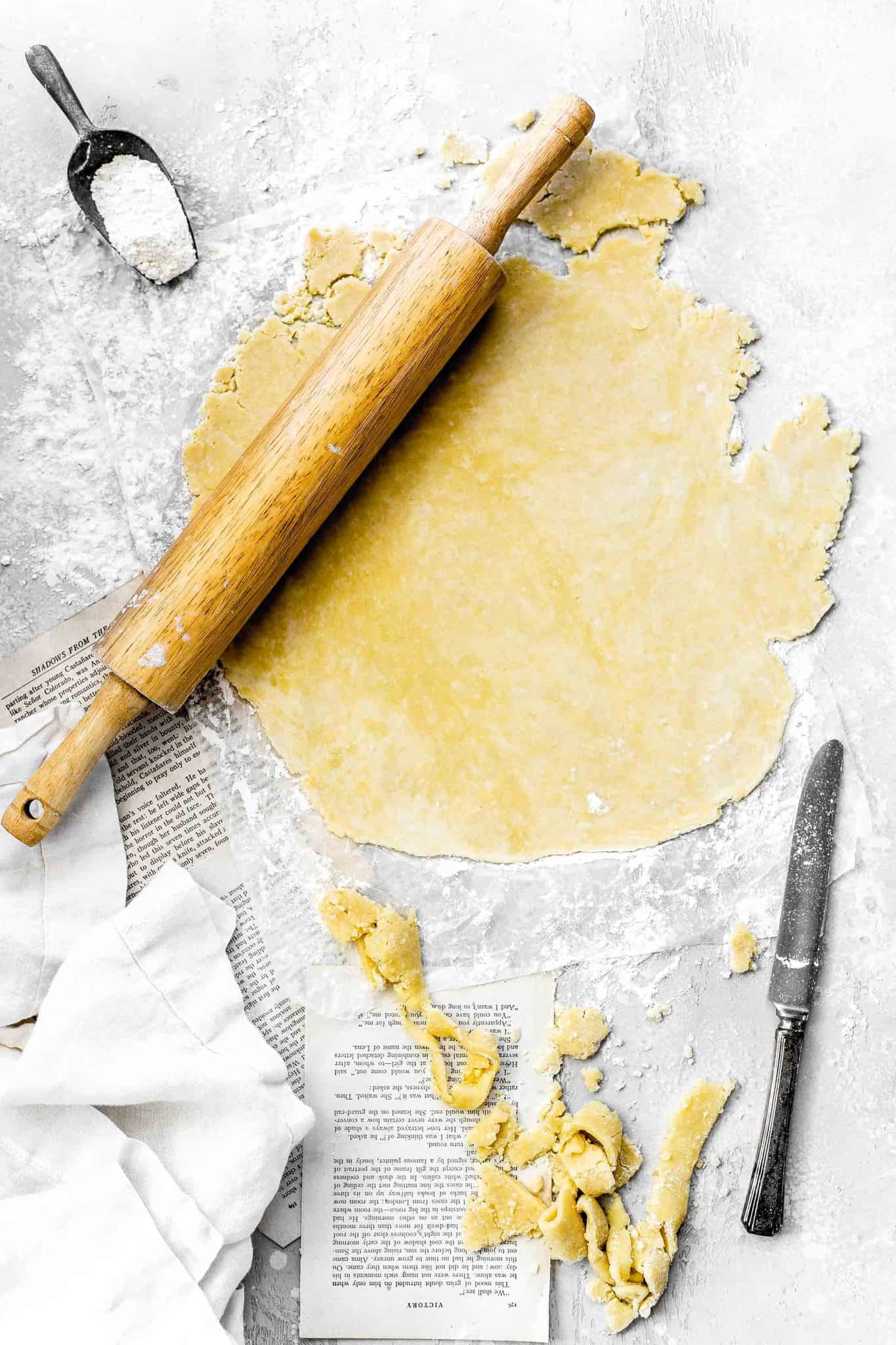 Vegan Pie Crust (Step by Step Instructions with Pictures)