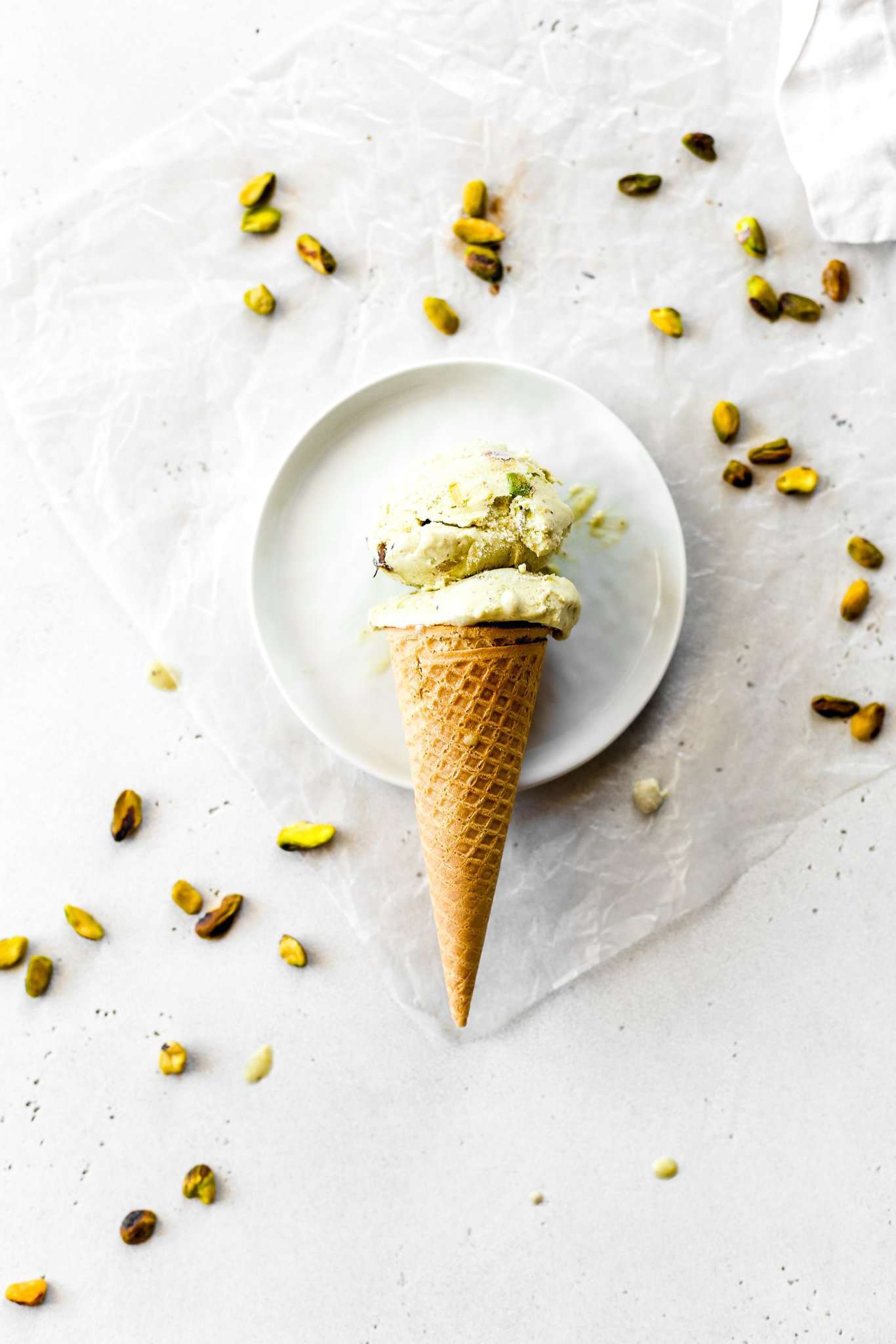 Vegan Pistachio Ice Cream