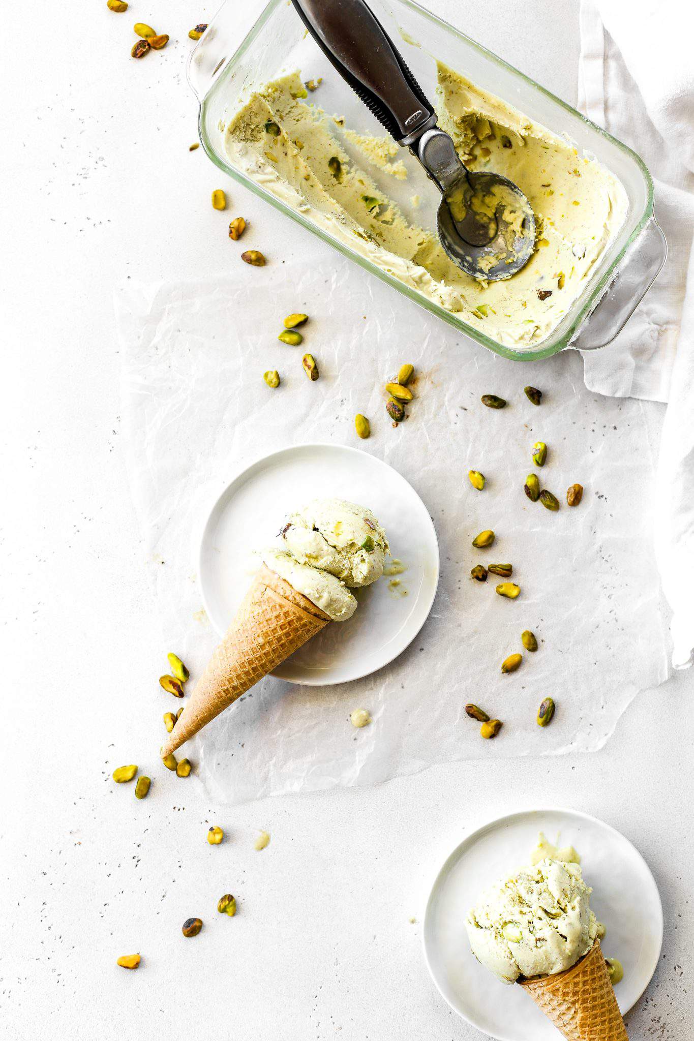 Vegan Pistachio Ice Cream
