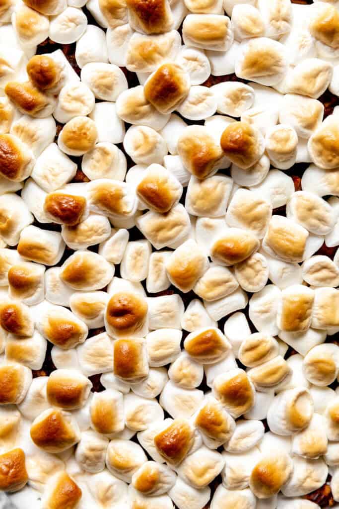 Toasted marshmallows.