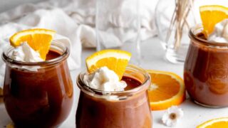 Vegan Orange Chocolate Mousse