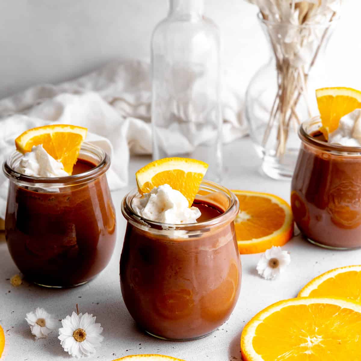 Vegan Orange Chocolate Mousse